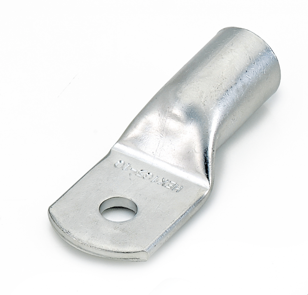 Tinned Copper Tubular Cable Lugs (Without Inspection Hole) HEX