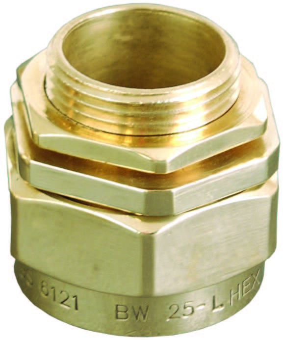 BW Cable Gland (3 Part) HEX