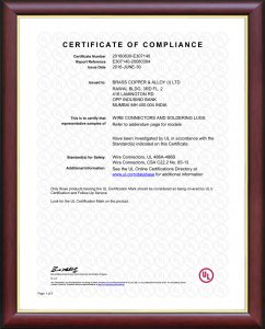 Certificate of Compliance