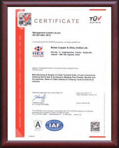 ISO Certification