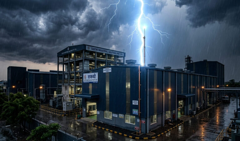 Industrial Building Lightning Protection