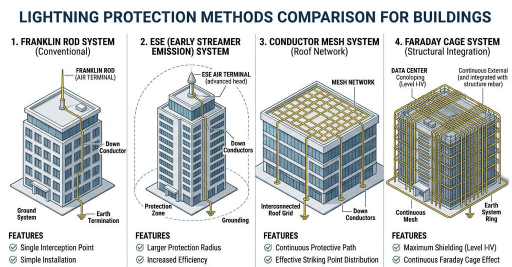Lightning Protection Methods