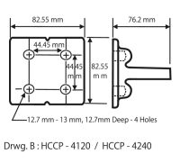 CAST GROUND PLATE OR EARTH PLATE New 2 - Diagram 1