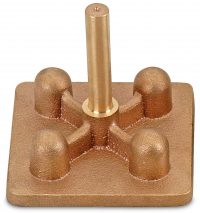 CAST GROUND PLATE OR EARTH PLATE New 2